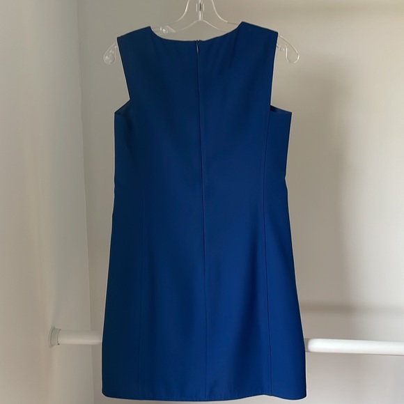 Lands End Size 4 Blue Sleeveless Spring Dress - Picture 2 of 8